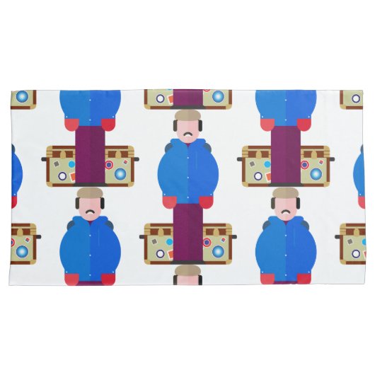 Del Griffith – Classic Comedy Tribute Pillowcase Kussensloop (Voorkant-Rechts)