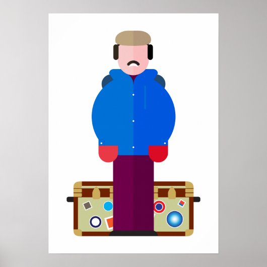 Del Griffith – Classic Comedy Tribute Poster (Voorkant)