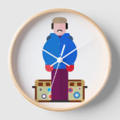 Del Griffith – Classic Comedy Wall Clock (Voorkant)