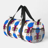 Del Griffith – Patterned Duffel Bag Plunjezak (Rechterhoek)