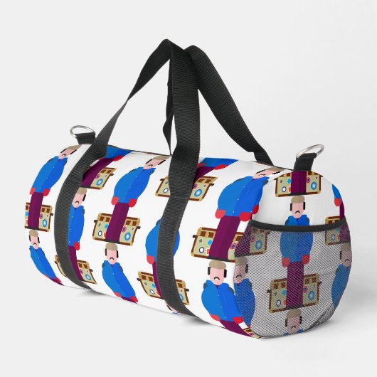 Del Griffith – Patterned Duffel Bag Plunjezak (Rechterhoek)