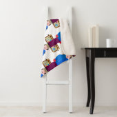 Del Griffith – Patterned Sherpa Blanket Sherpa Deken (In situ)