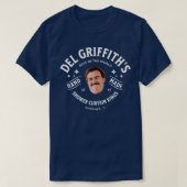 Del Griffiths douchegordijnringen het beste in het T-shirt (Design voorkant)