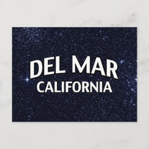 Del Mar California Briefkaart