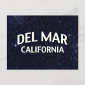 Del Mar California Briefkaart (Voorkant)
