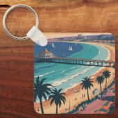 Del Mar California Sleutelhanger (Voorkant)