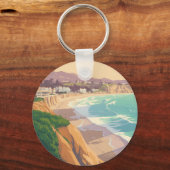 Del Mar California Sleutelhanger (Achterkant)