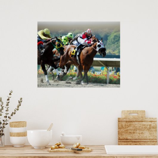 Del Mar Racetrack Poster (Keuken)