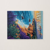 Del Mar  strand van Californië - San Diego Legpuzzel (Horizontaal)