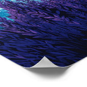 Del Mar  strand van Californië - San Diego Poster (Hoek)