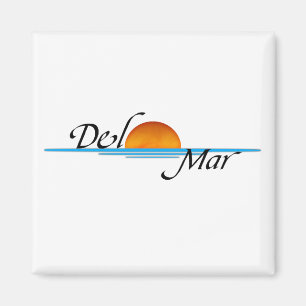 Del Mar Sunset Magnet