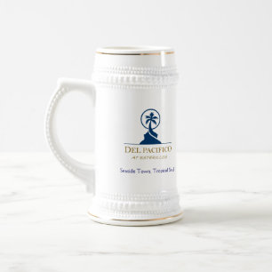 Del Pacifico Beer Stein Bierpul