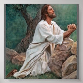 Del_Parson_Prayer_at_Gethsemane_400 Poster (Voorkant)