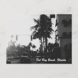 Del Ray Beach, Florida Foto Briefkaart