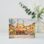 Del Ray Beach, Florida Schilderij briefkaart (Staand voorkant)