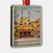 Del Ray Florida Colony Hotel Schilderij Ornament (Rechts)