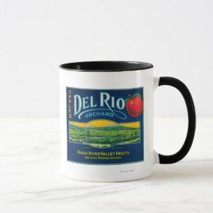 Del Rio Apple Crate LabelMedford, OF Mok