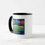 Del Rio Apple Crate LabelMedford, OF Mok (Voorkant links)
