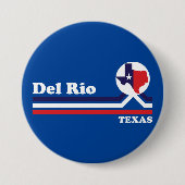 Del Rio Ronde Button 7,6 Cm (Voorkant)
