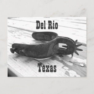 Del Rio Texas briefkaart