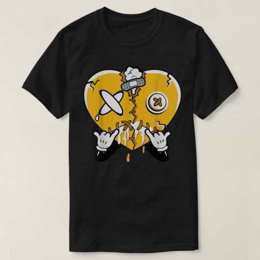 Del Sol 13s T-shirt Heart Drip Shoes kreeg 13 mg R (Design voorkant)