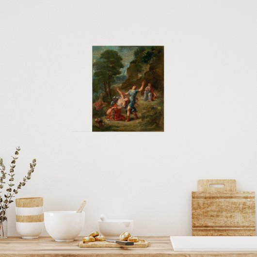 Delacroix - A Primavera Poster (Keuken)