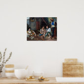 Delacroix - Algiers vrouwen in hun appartement Poster (Keuken)