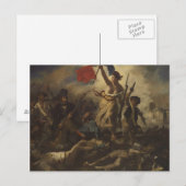 Delacroix Art Briefkaart (Voorkant / Achterkant)