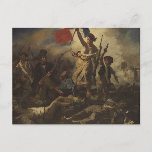 Delacroix Art Briefkaart (Voorkant)
