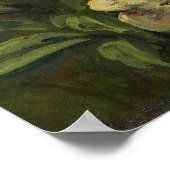 Delacroix - Bloemen 1848 Poster (Hoek)