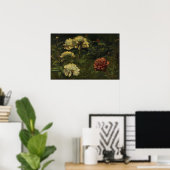 Delacroix - Bloemen 1848 Poster (Thuiskantoor)