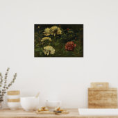 Delacroix - Bloemen 1848 Poster (Keuken)