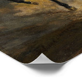 Delacroix - Combat du Giaour et Hassan 1826 Poster (Hoek)