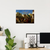 Delacroix - De Fanatici Van Tanger Poster (Thuiskantoor)