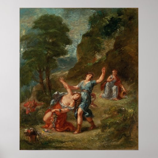 Delacroix - De lente Poster (Voorkant)