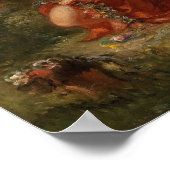 Delacroix - De lente Poster (Hoek)