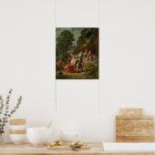 Delacroix - De lente Poster (Keuken)