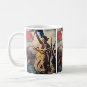 Delacroix - De Vrijheid Leidt het Volk Close-up Koffiemok