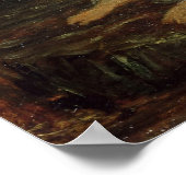 Delacroix - Dood van Ophelia 1853 Poster (Hoek)