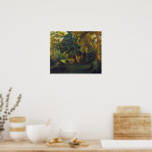 Delacroix - George Sand's Garden bij Nohant Poster (Keuken)