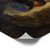 Delacroix - Griekenland over de ruïnes van Missolo Poster (Hoek)