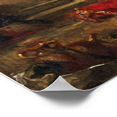 Delacroix - Hercules en alcestis Poster (Hoek)