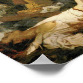 Delacroix Lady Victory leidt de weg naar de overwi Poster (Hoek)