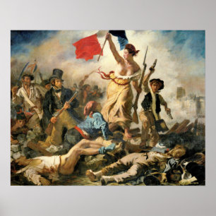 Delacroix Lady Victory leidt de weg naar de overwi Poster