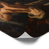 Delacroix - Lazare's reurrection 1850 Poster (Hoek)