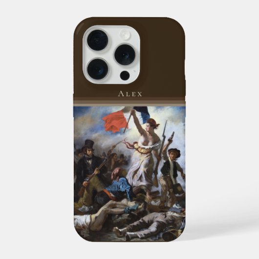 Delacroix – Liberty Leading the People Custom iPhone Hoesje (Achterkant)