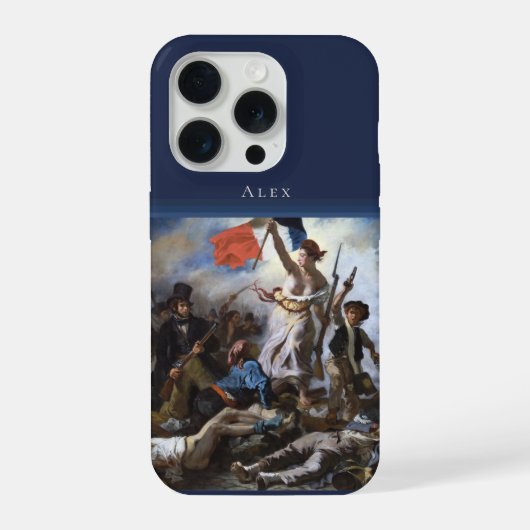 Delacroix – Liberty Leading the People Custom iPhone Hoesje (Achterkant)