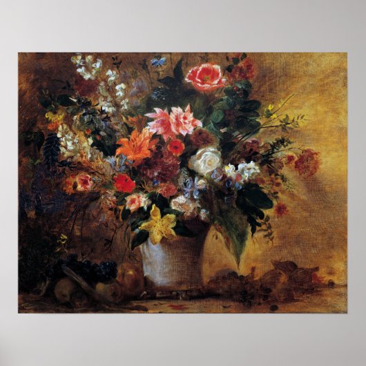 Delacroix - Lopende levensduur Poster (Voorkant)