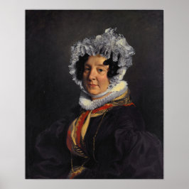 Delacroix - Madame Henri François Riesener (Felic. Poster