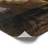 Delacroix - Mephistopheles die lijken te verflauwe Poster (Hoek)